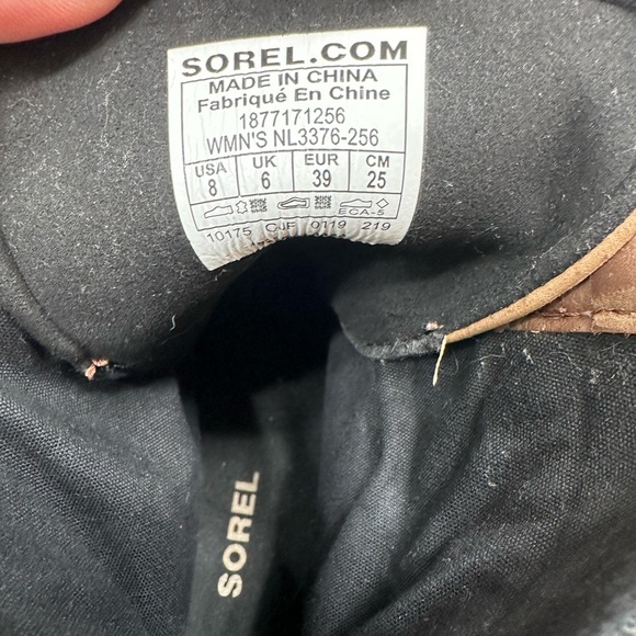 Sorel Women's Lexie Wedge Pieced Boots in tobacco Size 8 Ankle Waterproof - Picture 7 of 7